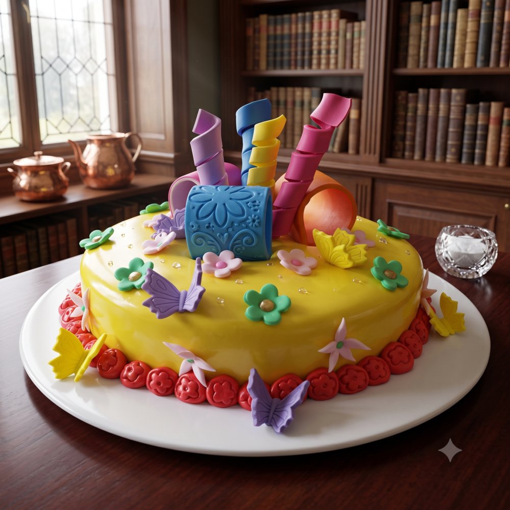 Sunshine Smile Cake