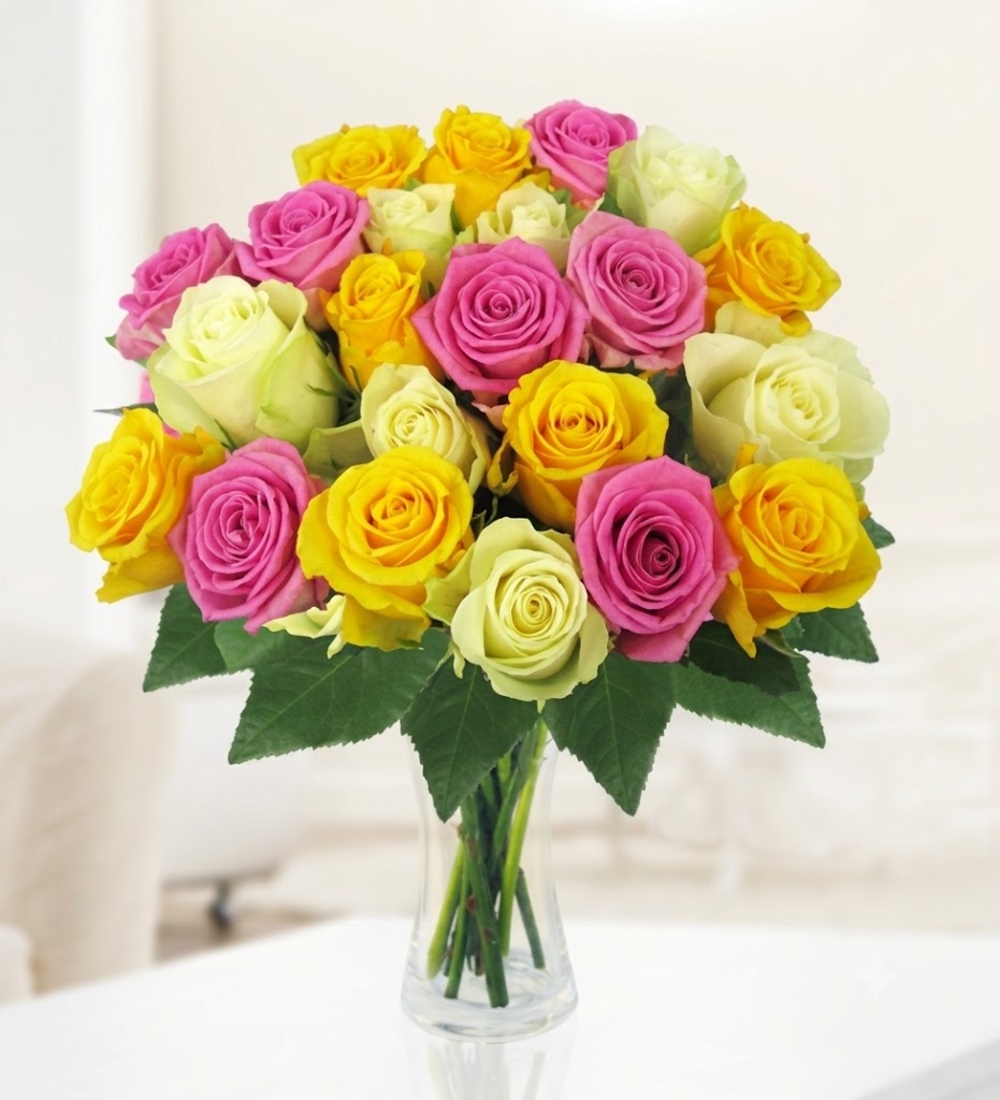 Colorful Rose Bouquet