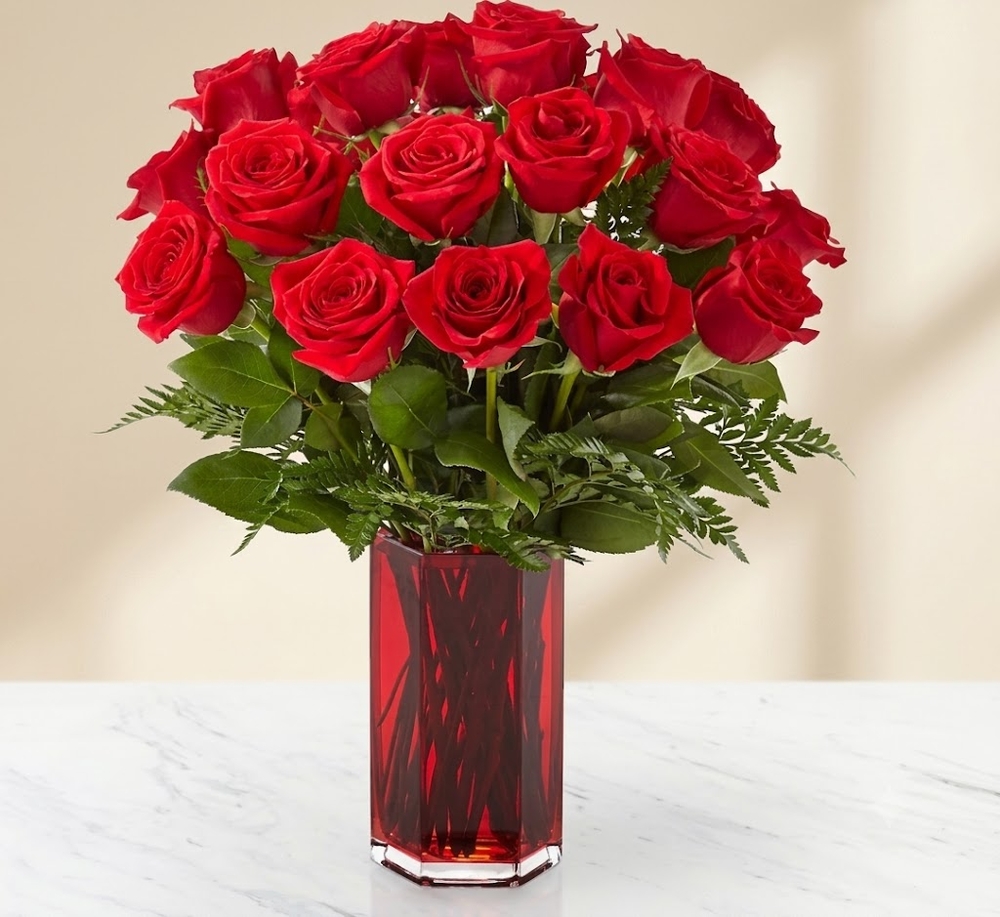 Dozen Red Roses Bouquet
