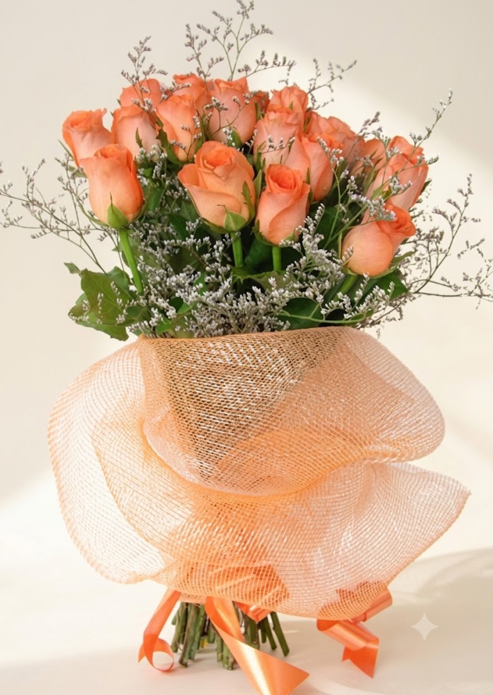 20 Orange Roses Bouquet