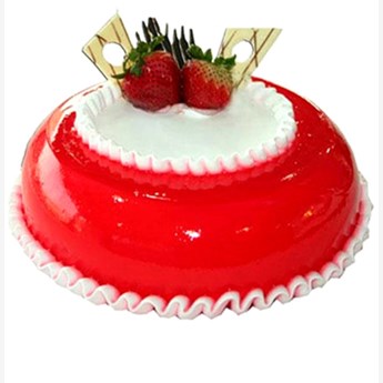 Strawberry Round Cake