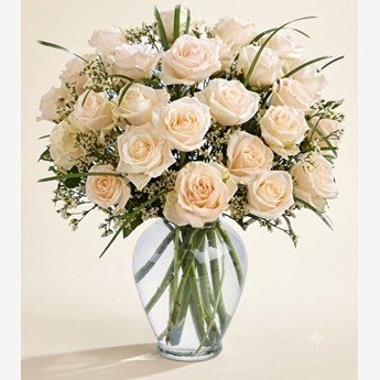 Ivory Roses Bouquet