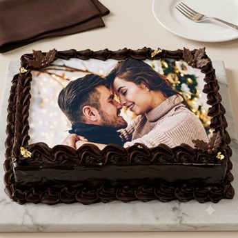 Chocolate Photo Cake