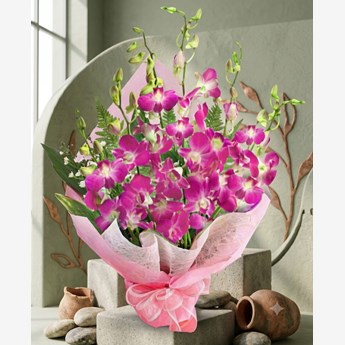 Pink Sonia Orchids Bouquet