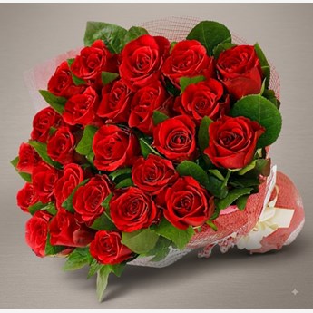 24 Red Roses Arrangement