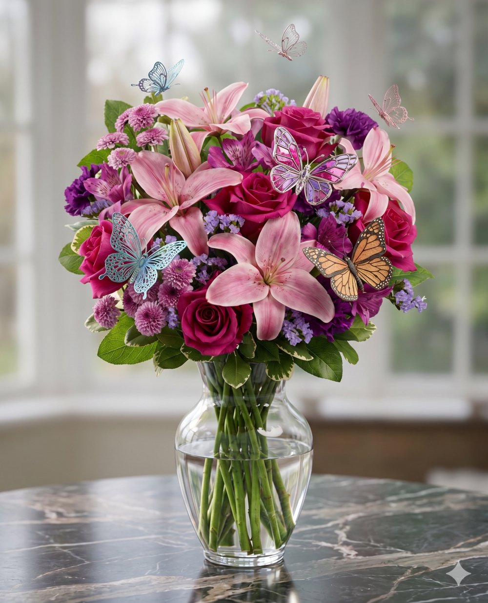 Beautiful Butterfly Bouquet