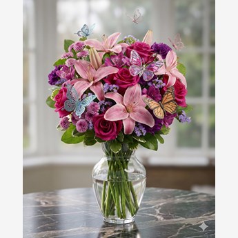 Beautiful Butterfly Bouquet