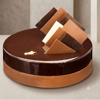 Classic Chocolate Truffle Cake