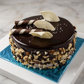 Chocolate Dry Fruit Cake 