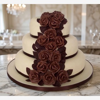 Majestic Chocolate Step Cake 