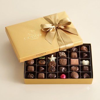 Godiva Chocolate Gold Box