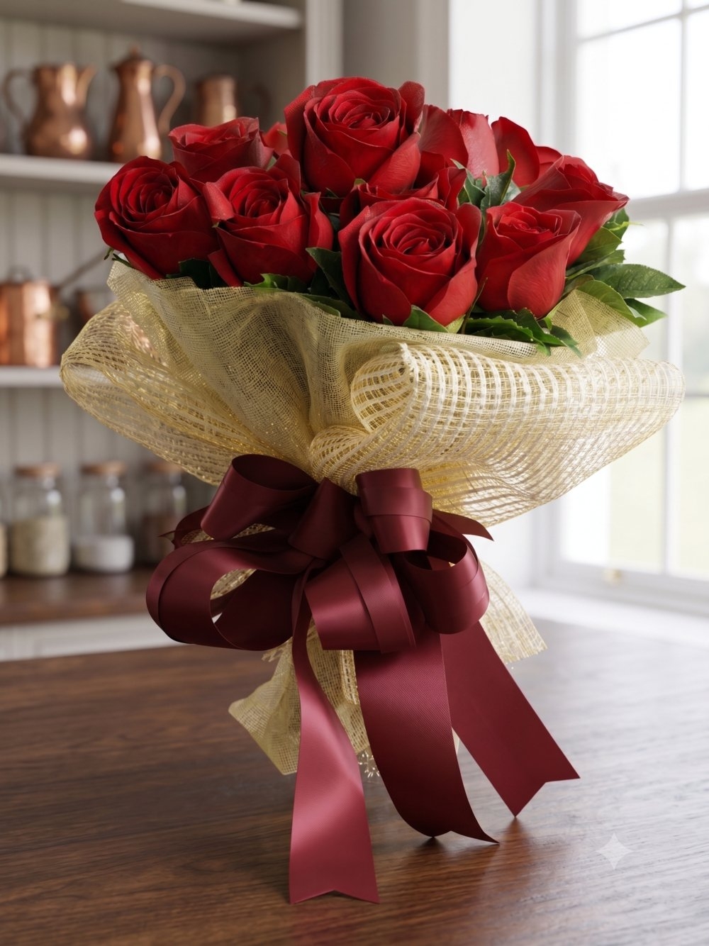 12 Red Rose Bouquet