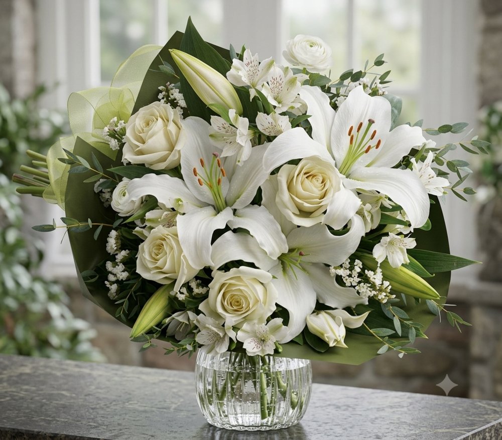White Flower Bouquet