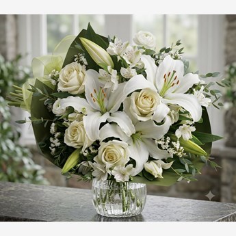 White Flower Bouquet