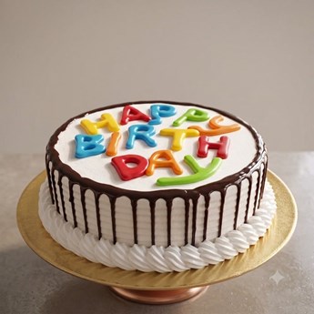 Colorful Birthday Cake 1kg