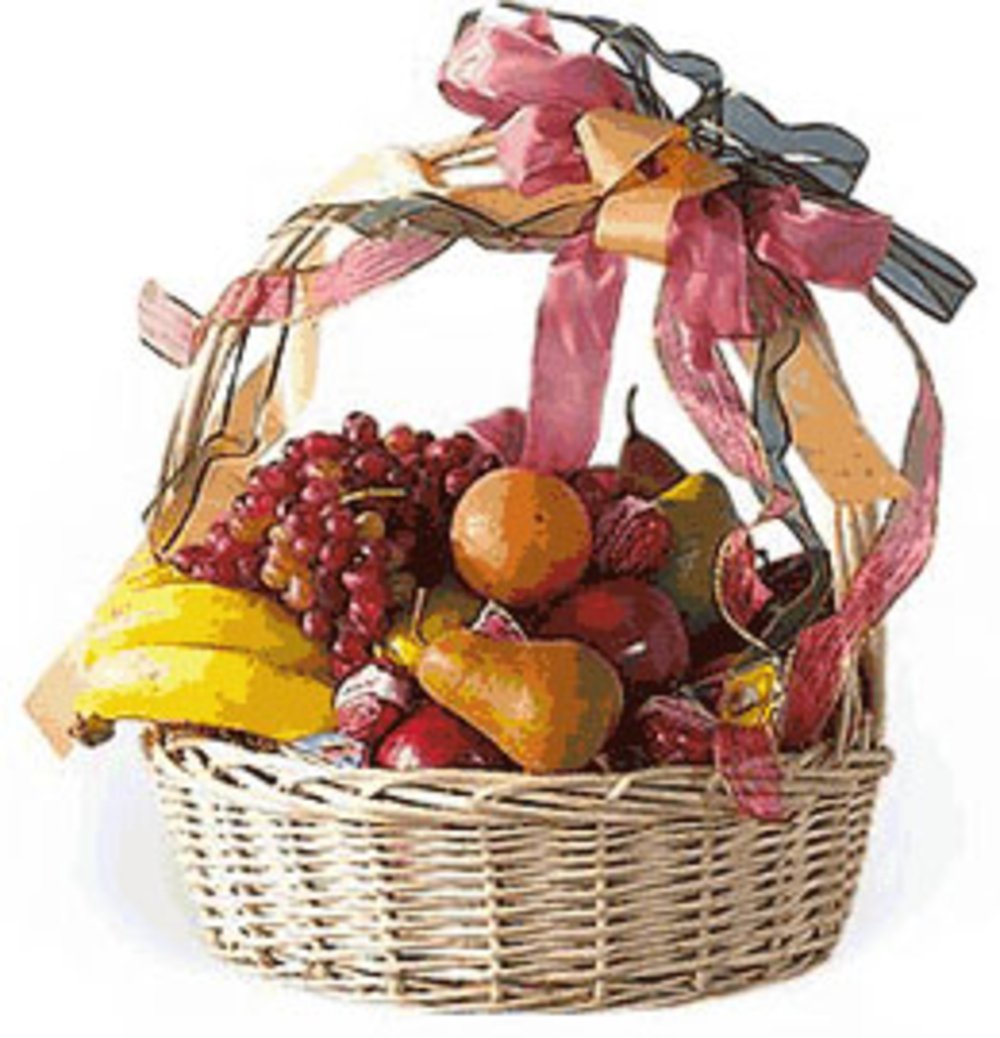Luscious Fruits Basket