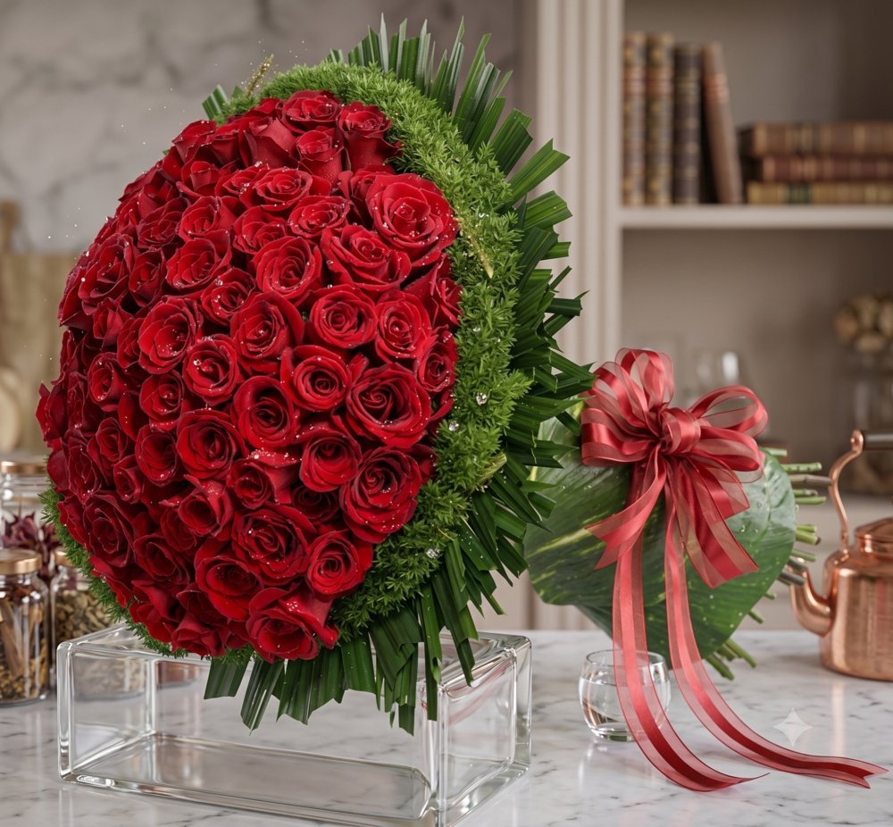 101 Red Roses Bouquet