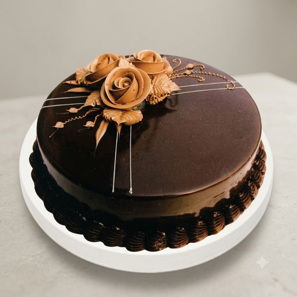 Chocolate Rose Cake
