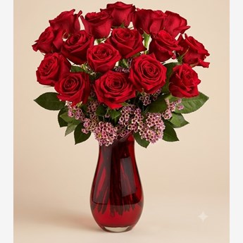 16 Red Roses Bouquet