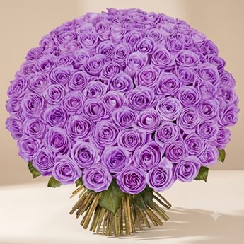 Purple Roses Bouquet