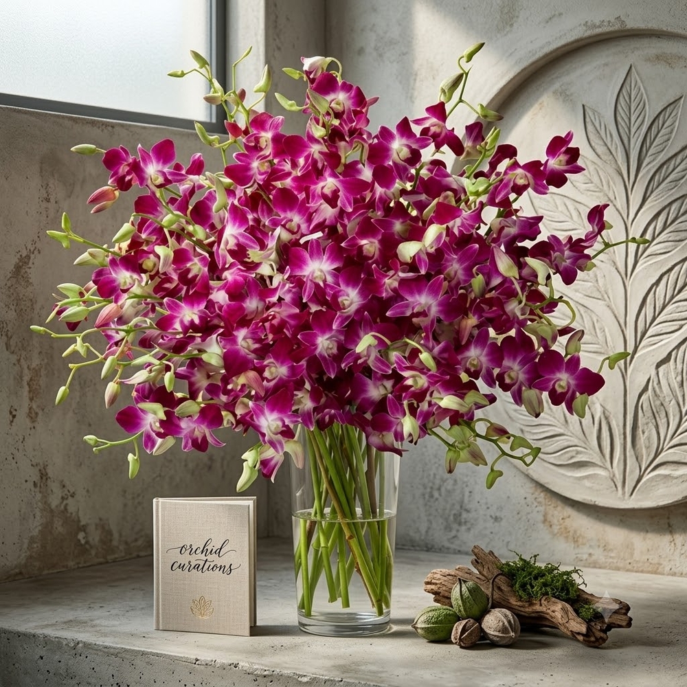 Purple Orchids 