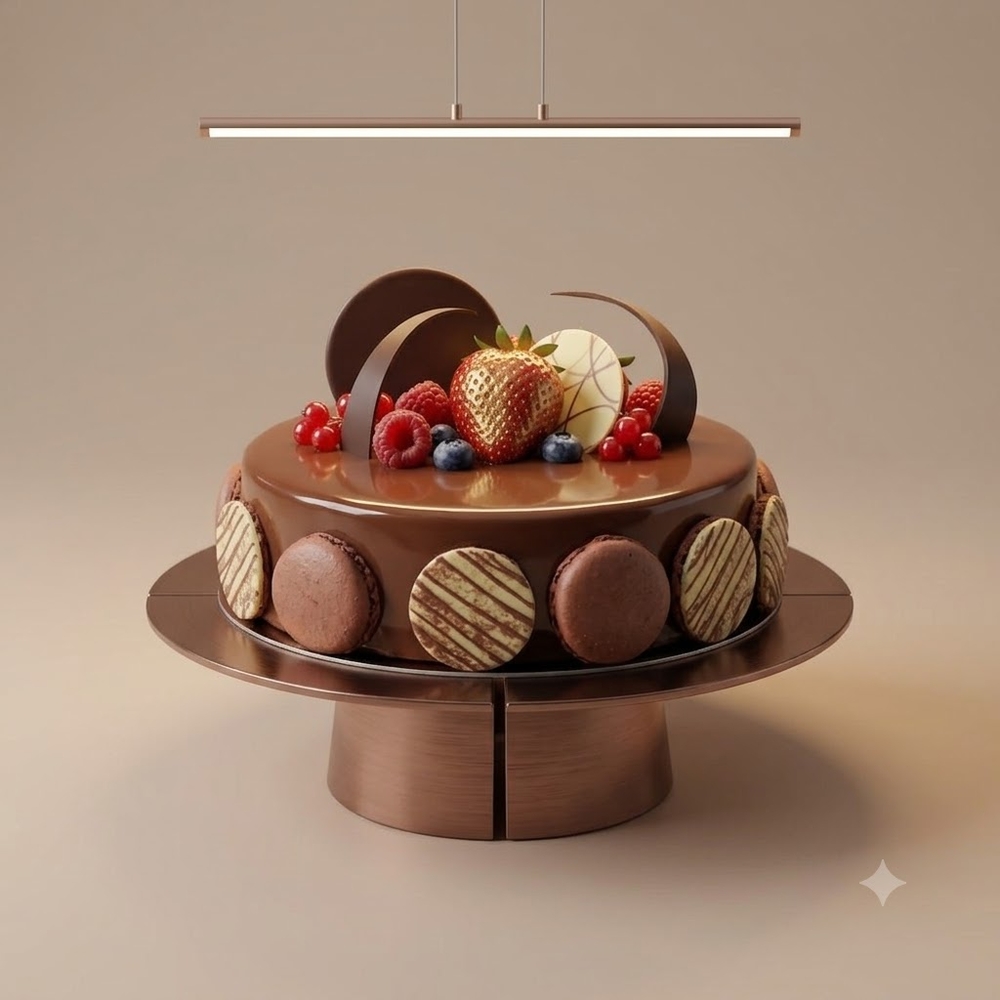 Four Portion Triple Chocolate