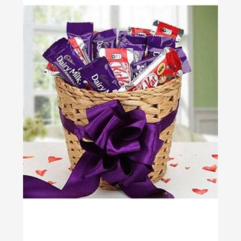 chocolate basket
