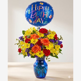 Fly Away Birthday Bouquet