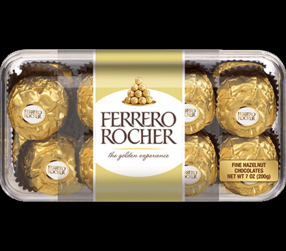 16 Pcs Ferrero Rocher Box