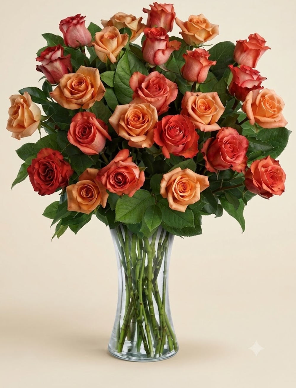 24 Roses in a Vase
